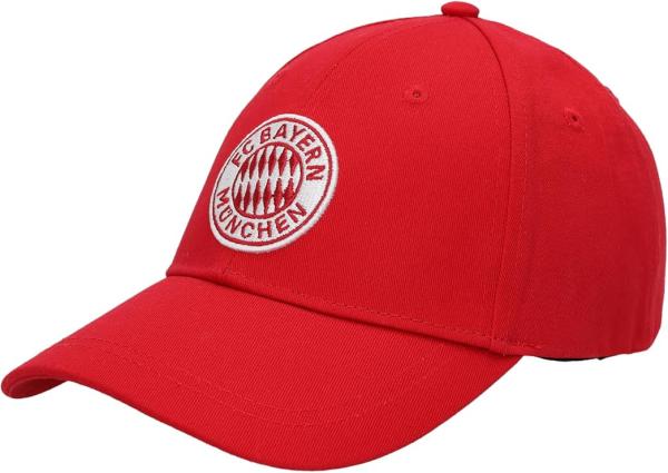 FC Bayern München Baseballcap Logo Classic Rot verstellbar